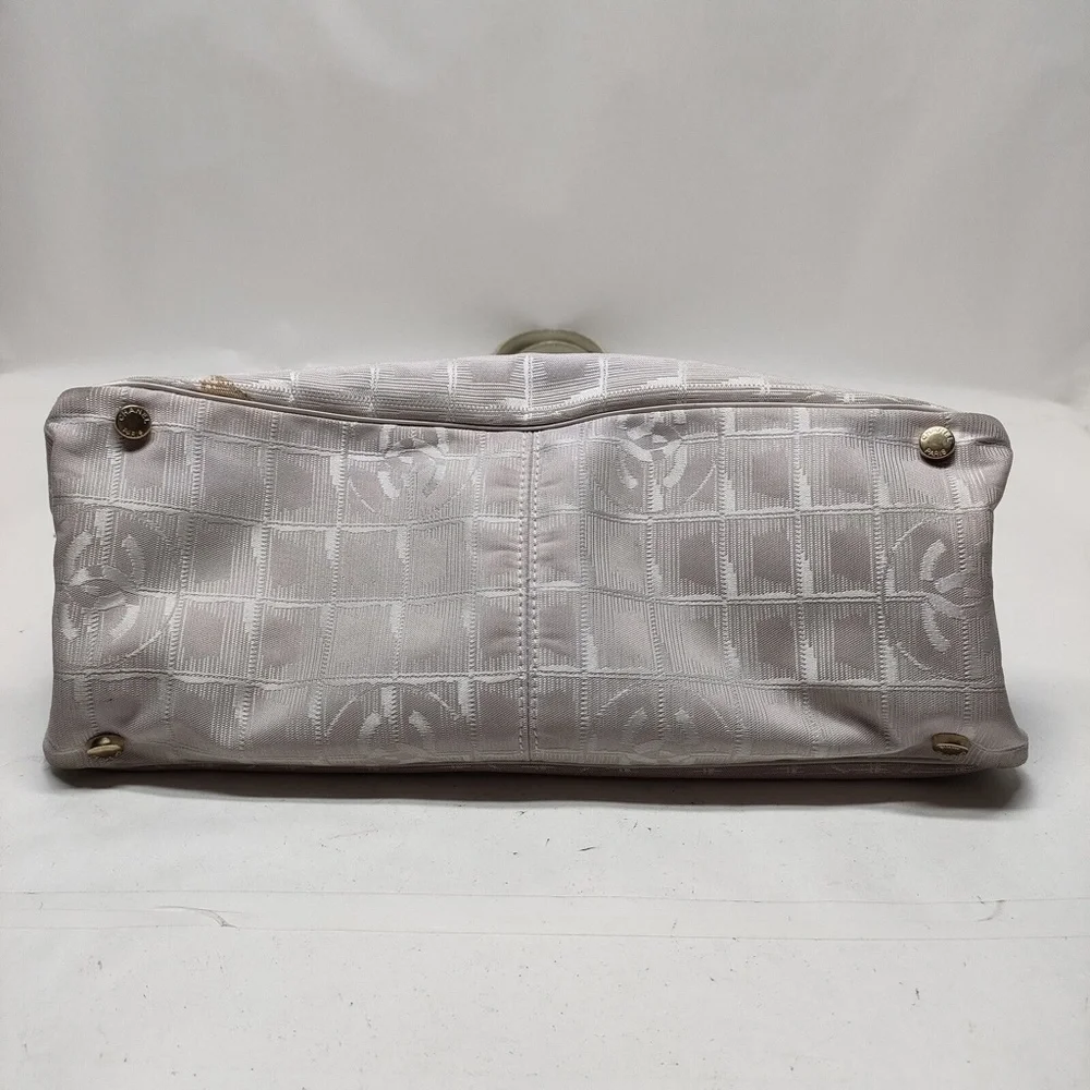Chanel Tan Travel Line Tote - Picture 5 of 10